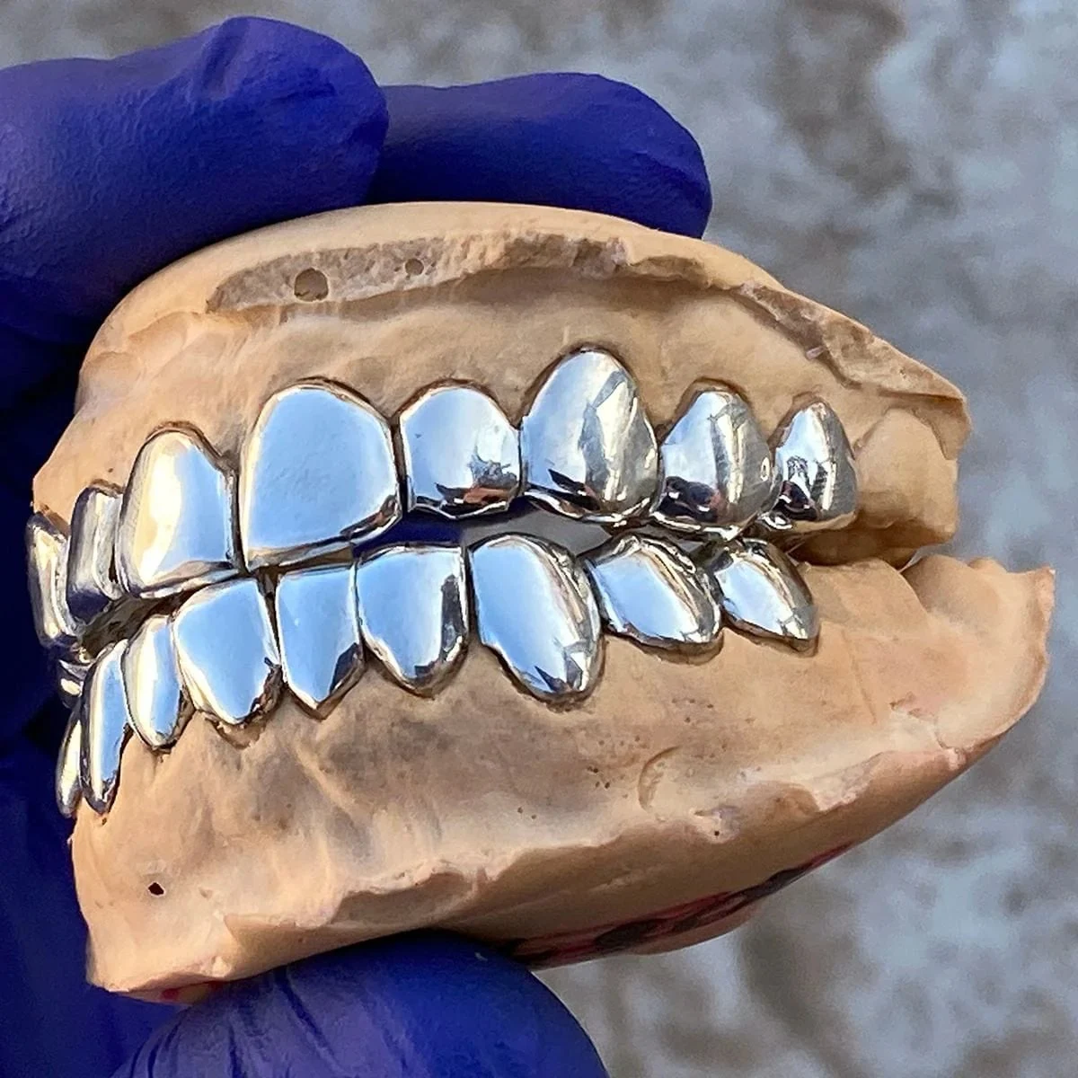Ceramic Silver material